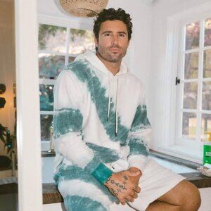 feat x Brody Jenner tie dyed hoodie. Medium